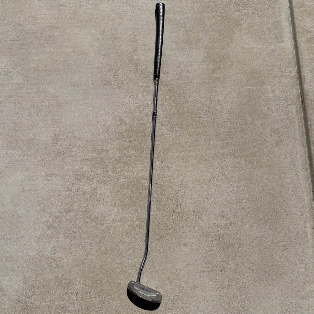 Used Odyssey White Hot # 5 Mid Mallet Putter 35 Inch Right Handed